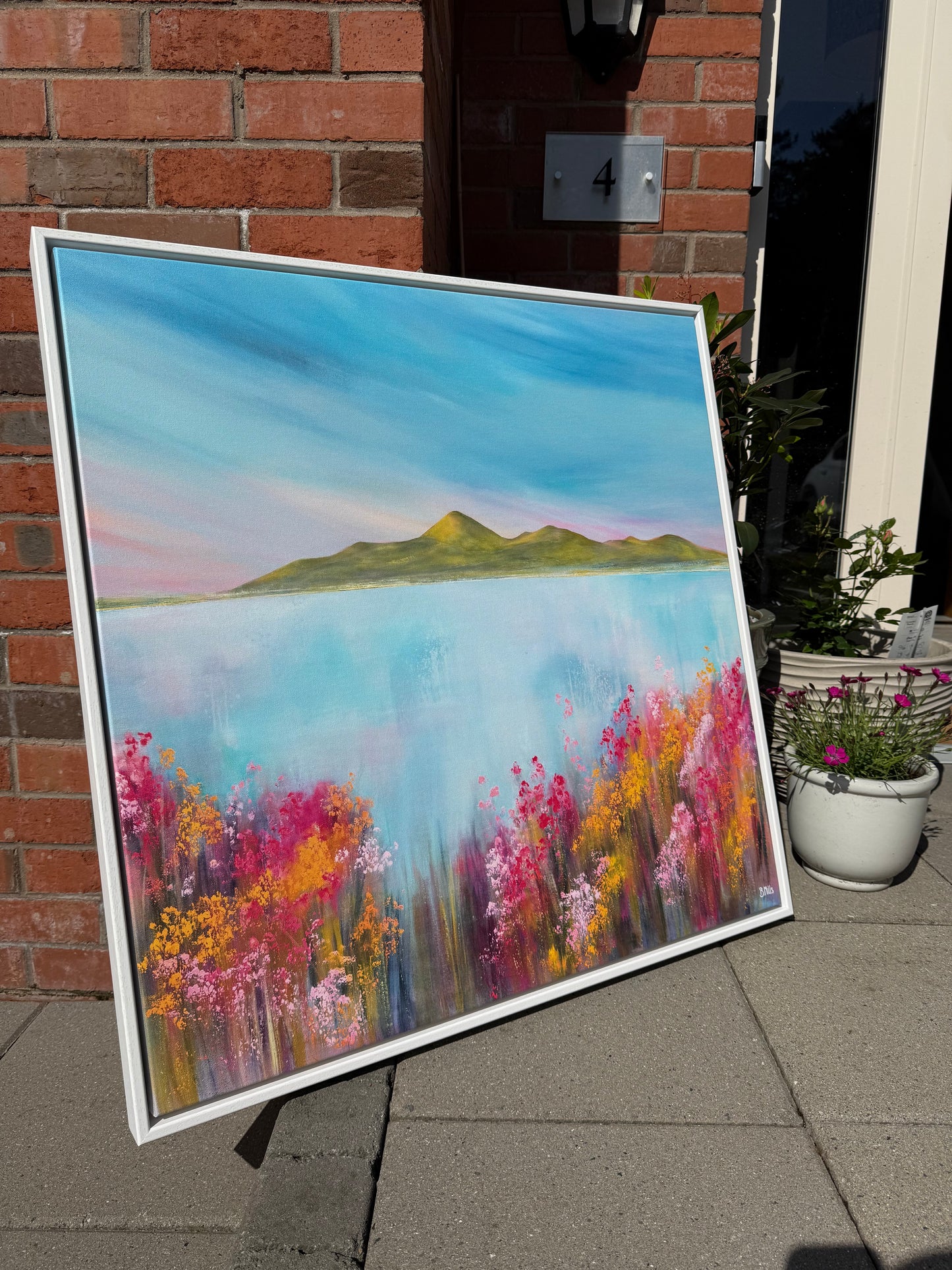Blossoms by the Bay Print