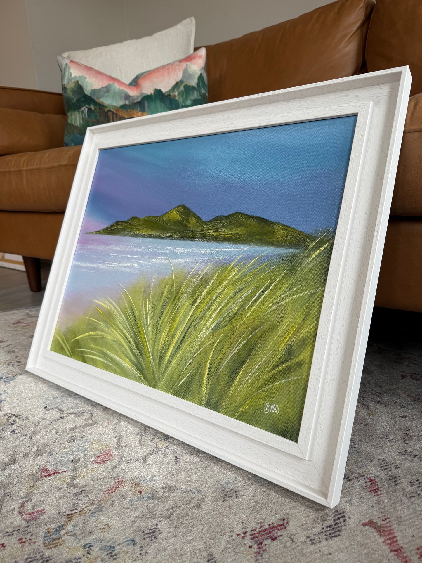 Last Light over the Mournes available @ Painted Earth, Newcastle