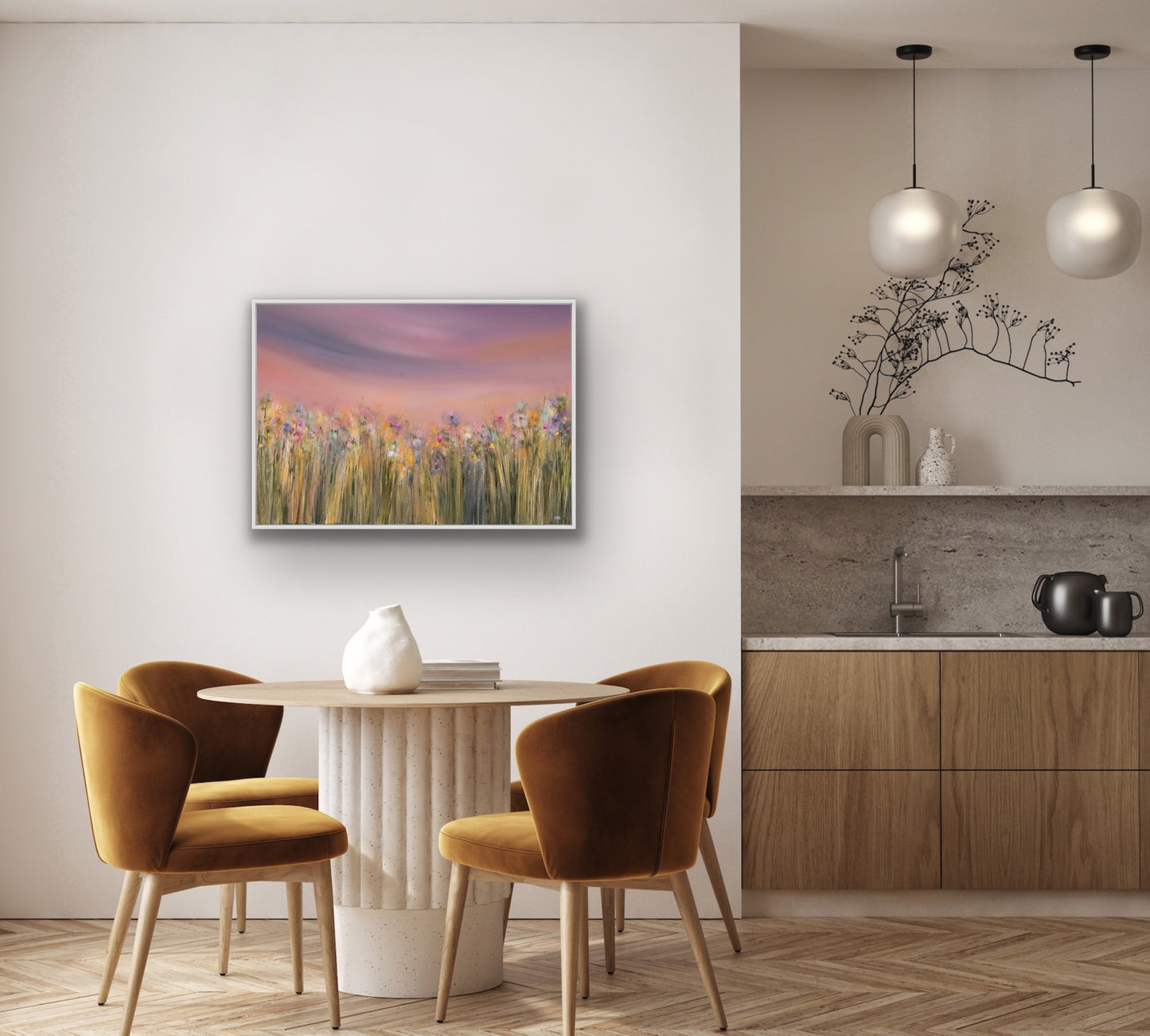 Sunrise Meadow Print