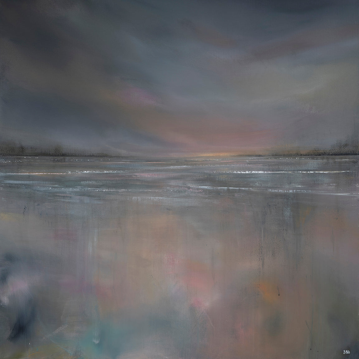 Embers on the Bay - Print