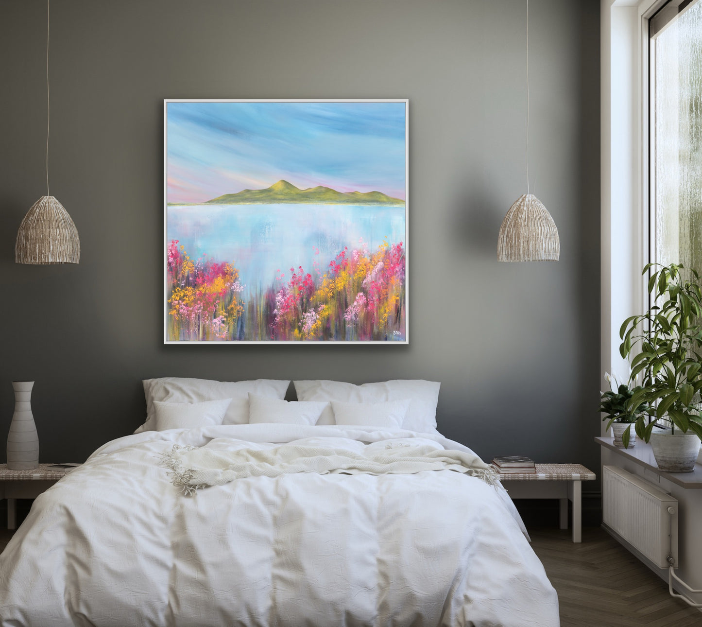 Blossoms by the Bay Print
