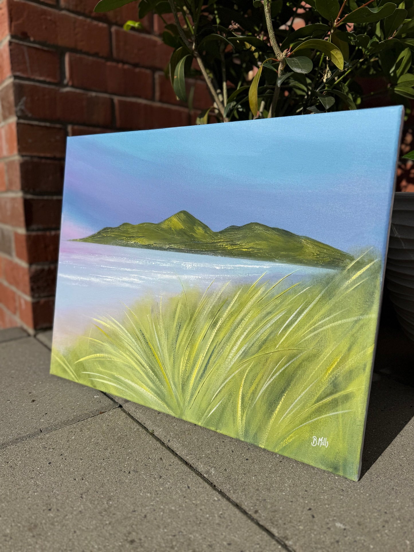 Last Light over the Mournes available @ Painted Earth, Newcastle