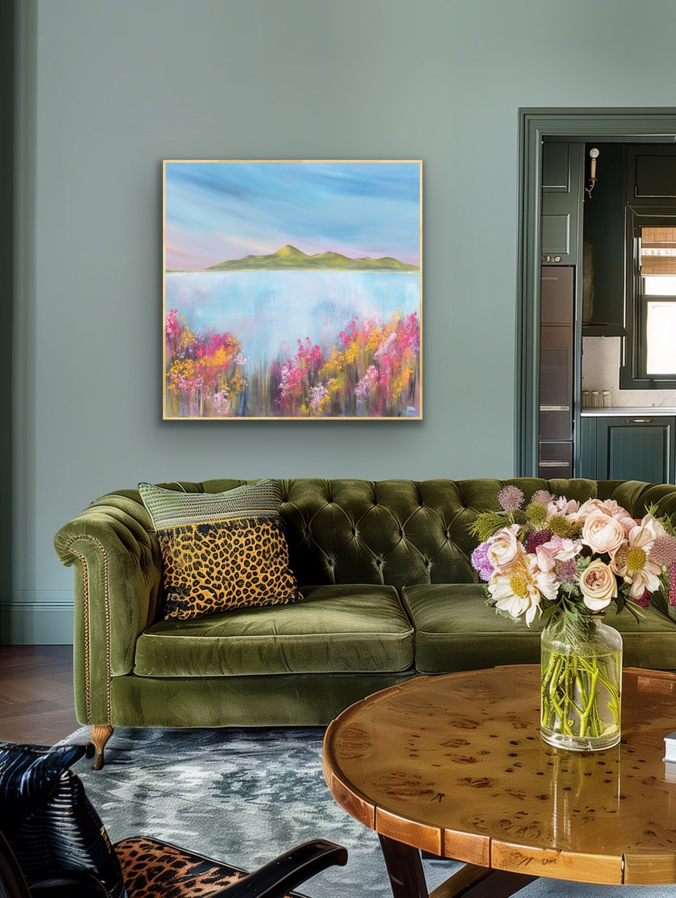 Blossoms by the Bay Print