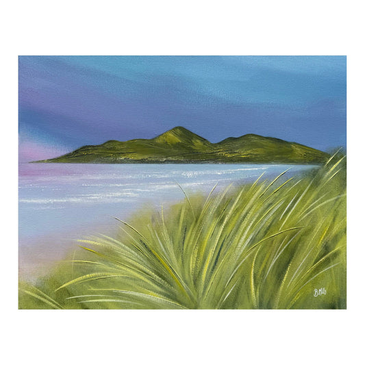 Last Light over the Mournes available @ Painted Earth, Newcastle