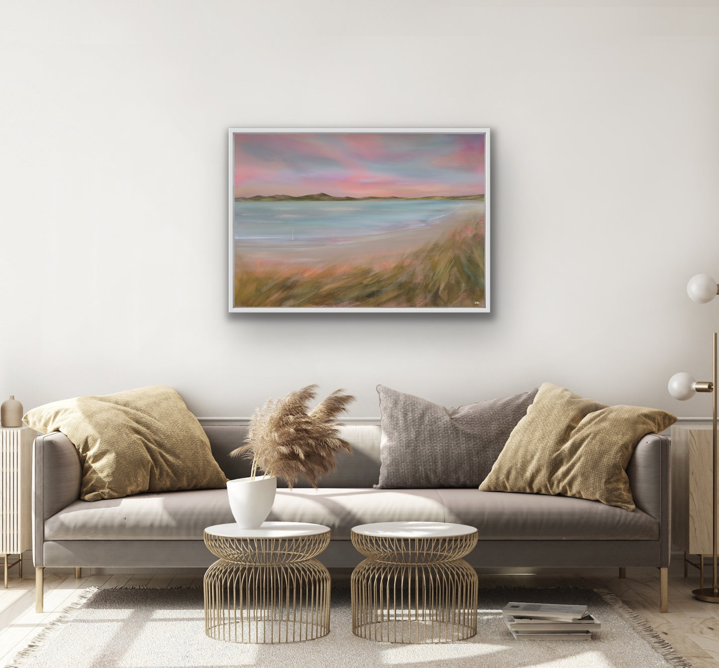 Soft Tides at Tramore - Print