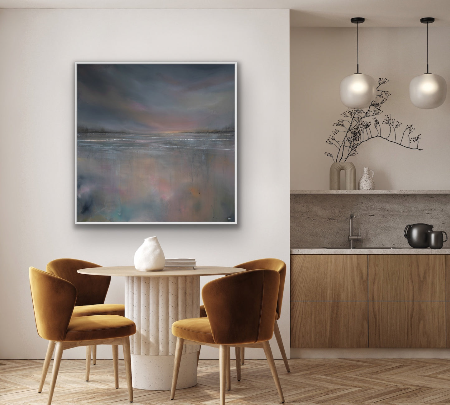 Embers on the Bay - Print