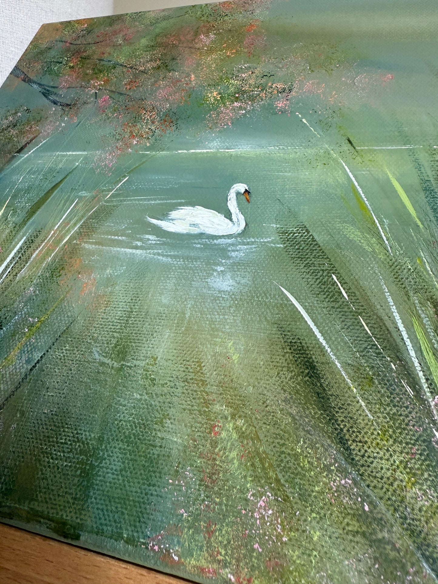 Autumn by the Lake - Framed