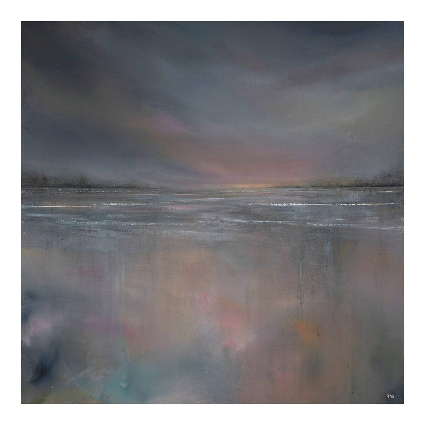 Embers on the Bay - Print