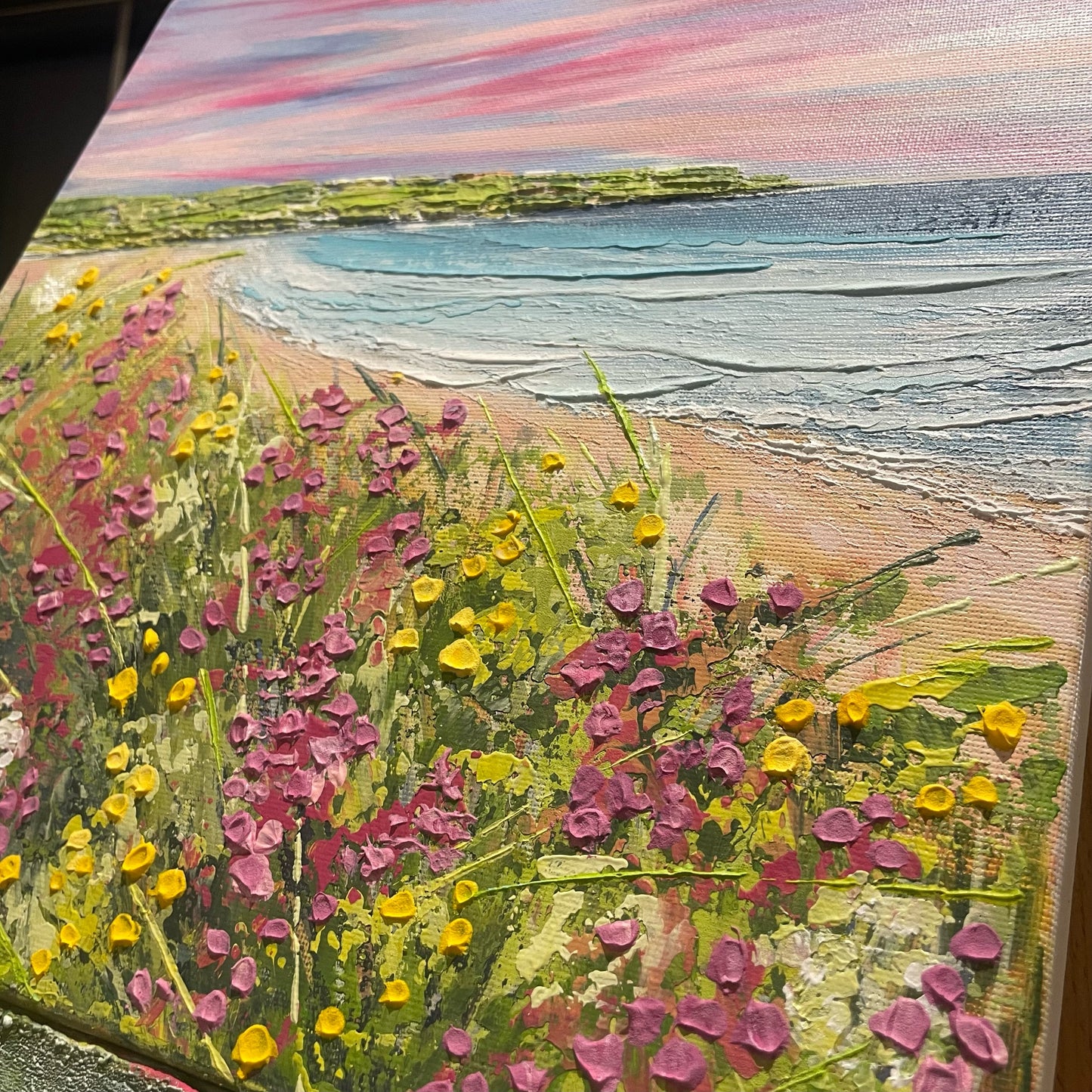 Sunset Strand - Framed