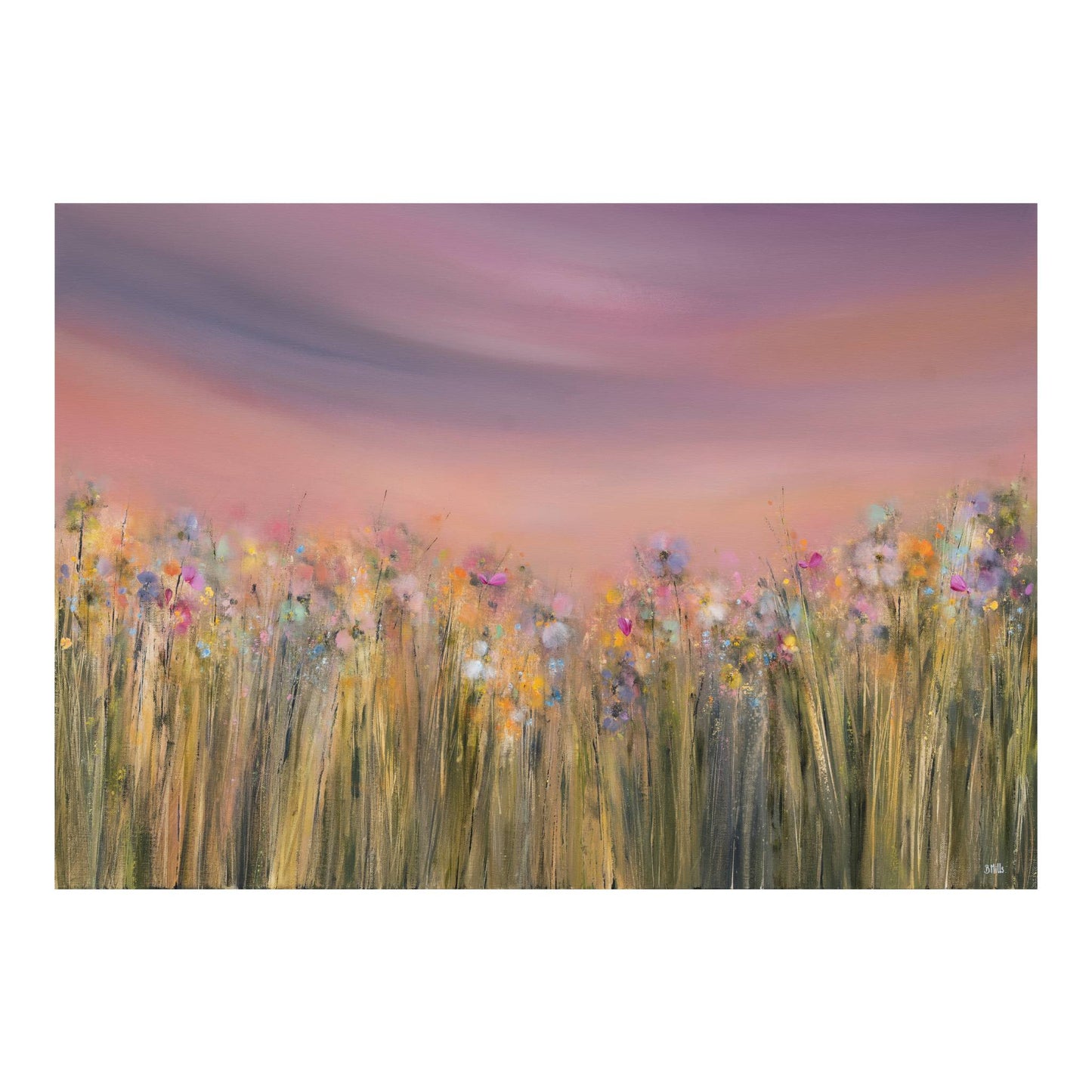 Sunrise Meadow Print